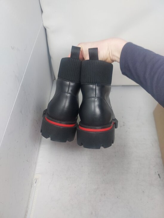 Christian Louboutin Black MENS Our Walk Flat Boot main image 7